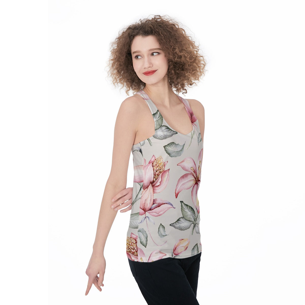 All-Over Print Women's Racerback Tank Top