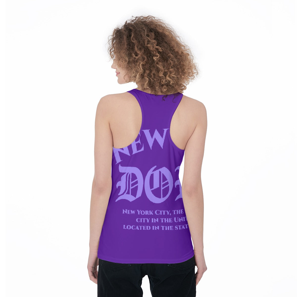 All-Over Print Women's Racerback Tank Top