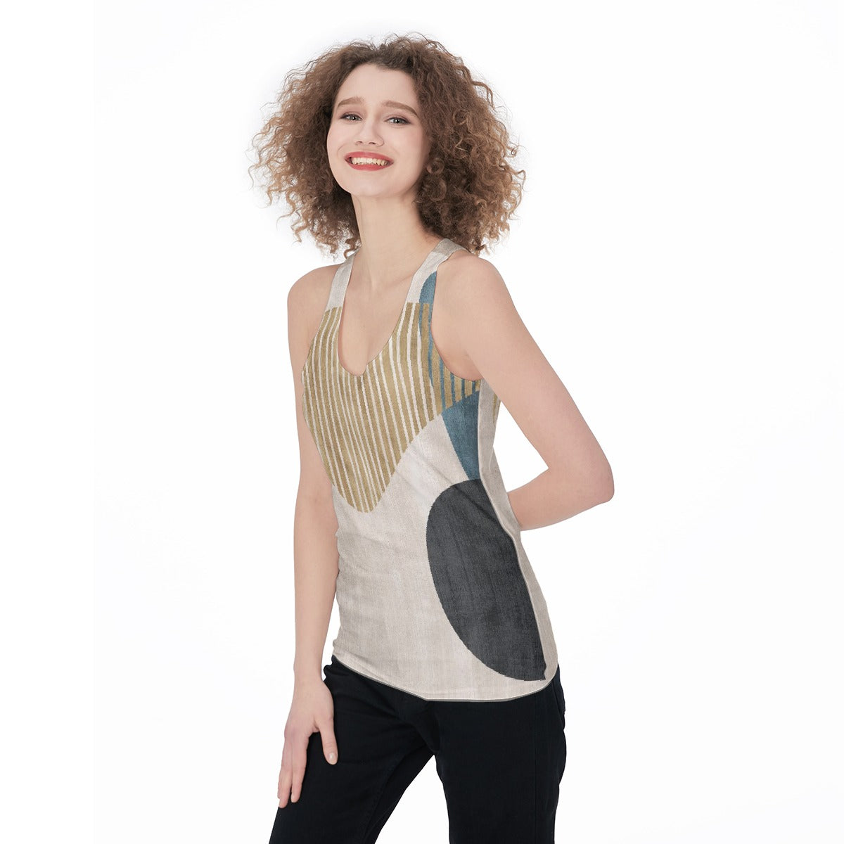 All-Over Print Women's Racerback Tank Top