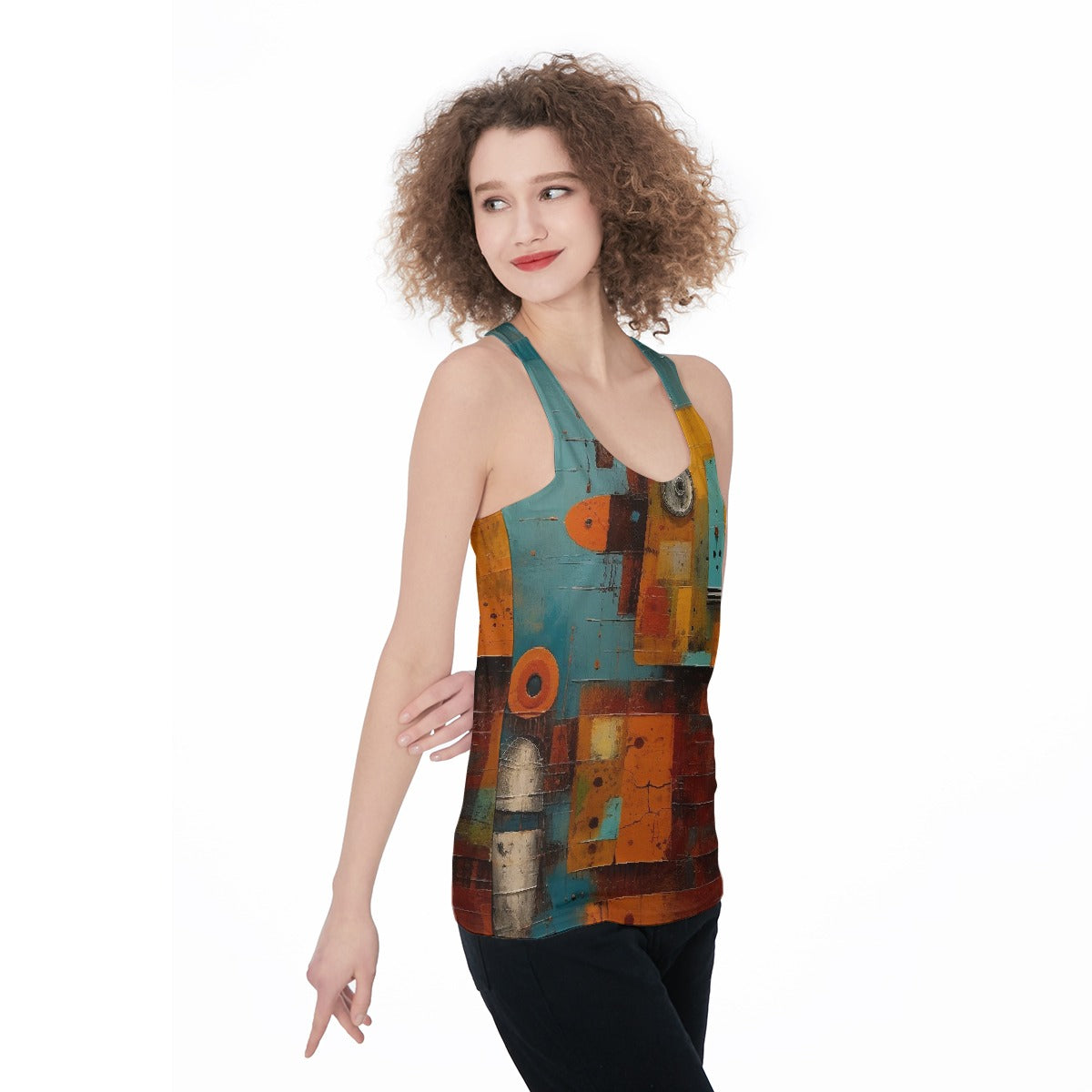 All-Over Print Women's Racerback Tank Top