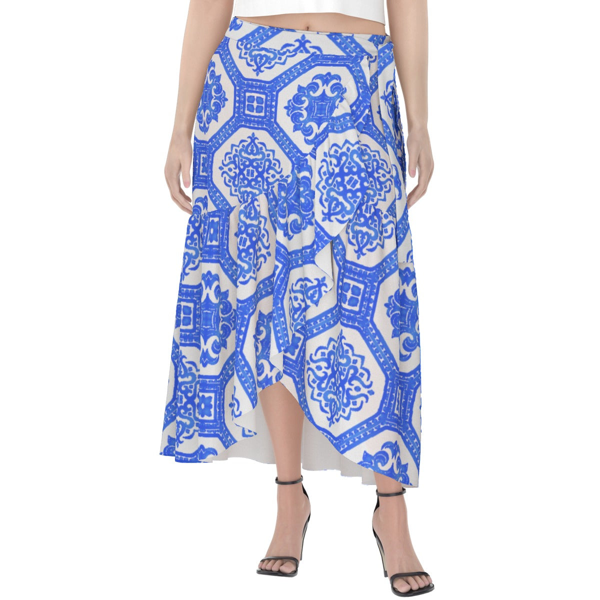 All-Over Print Women's Wrap Skirt