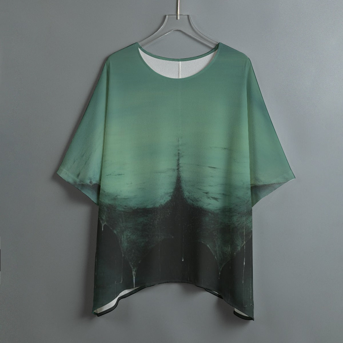 All-Over Print Women's Bat Sleeve Shirt