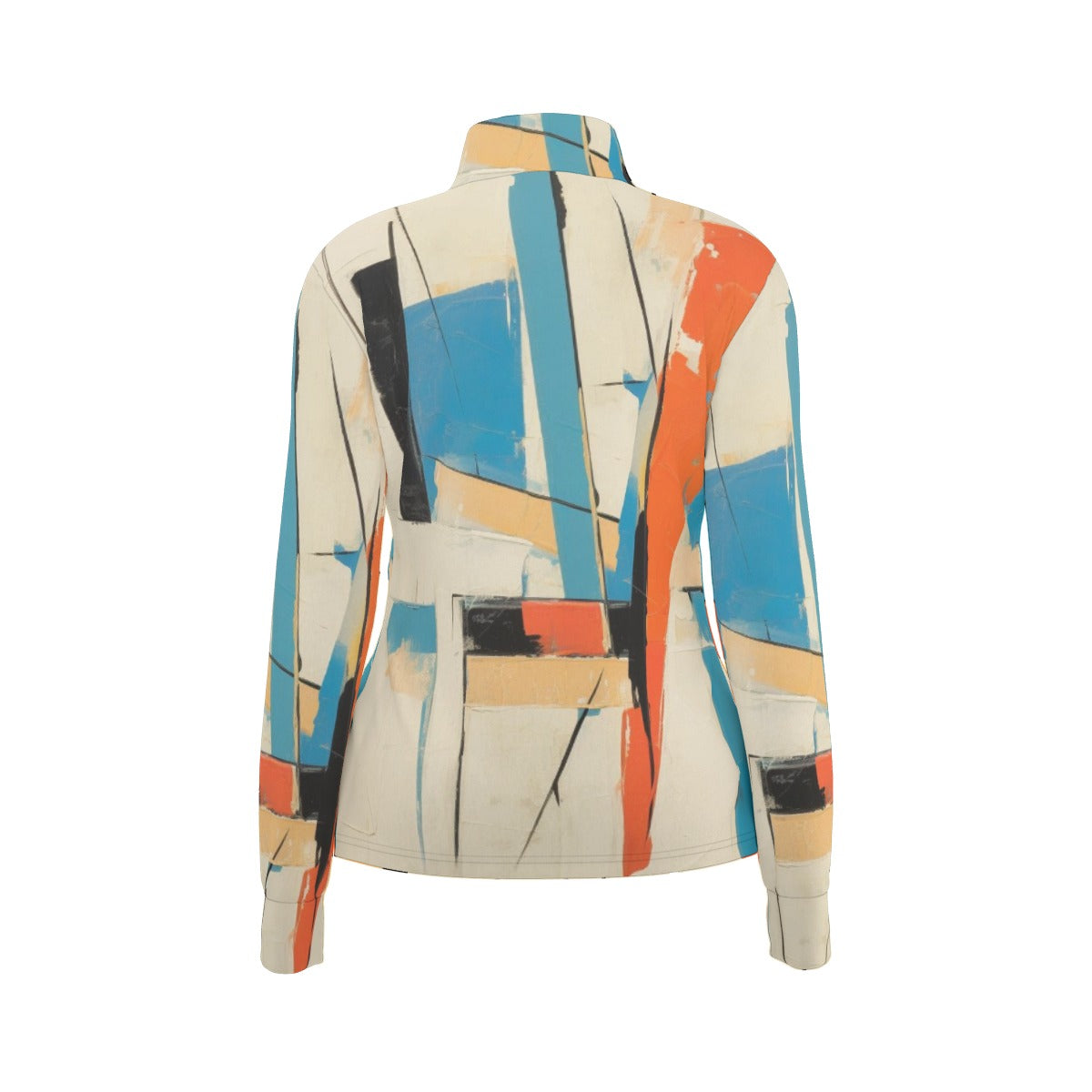 All-Over Print Women's Long Sleeve Thumbhole Jacket