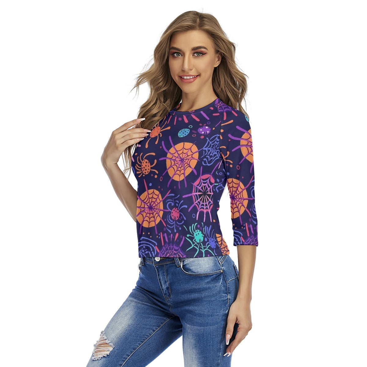 All-Over Print Women's Raglan Sleeves T-shirts