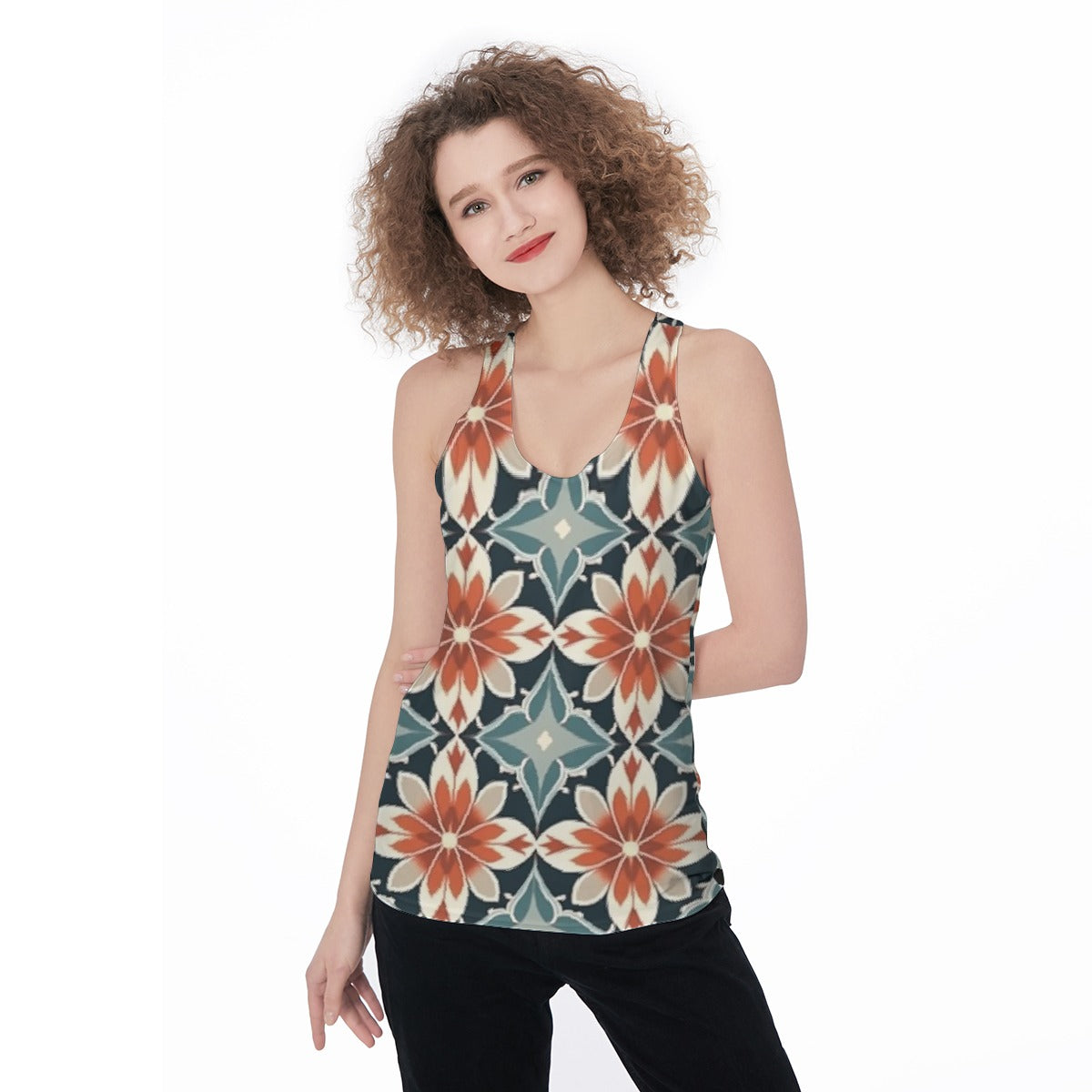 All-Over Print Women's Racerback Tank Top