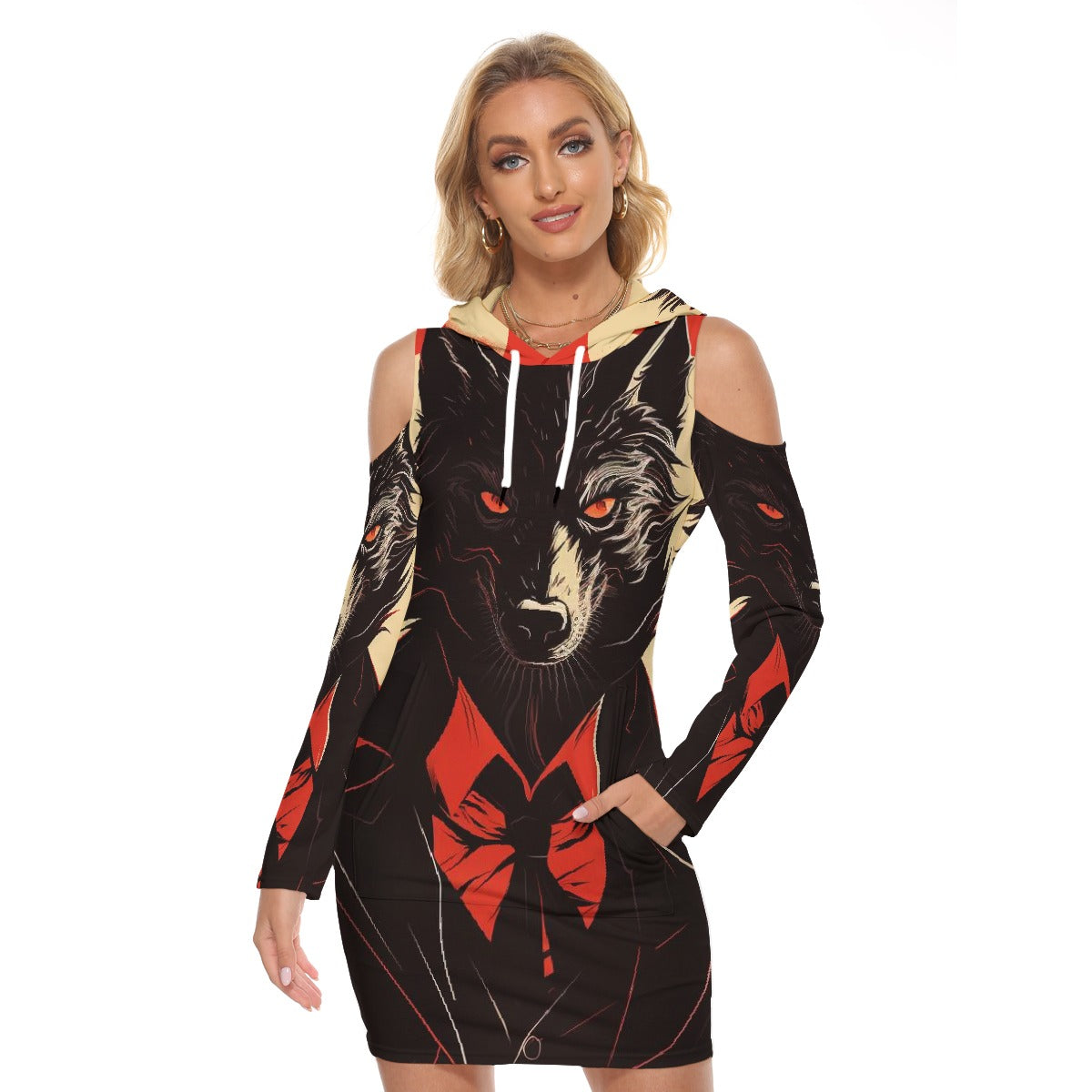 All-Over Print Women's Tight Dress