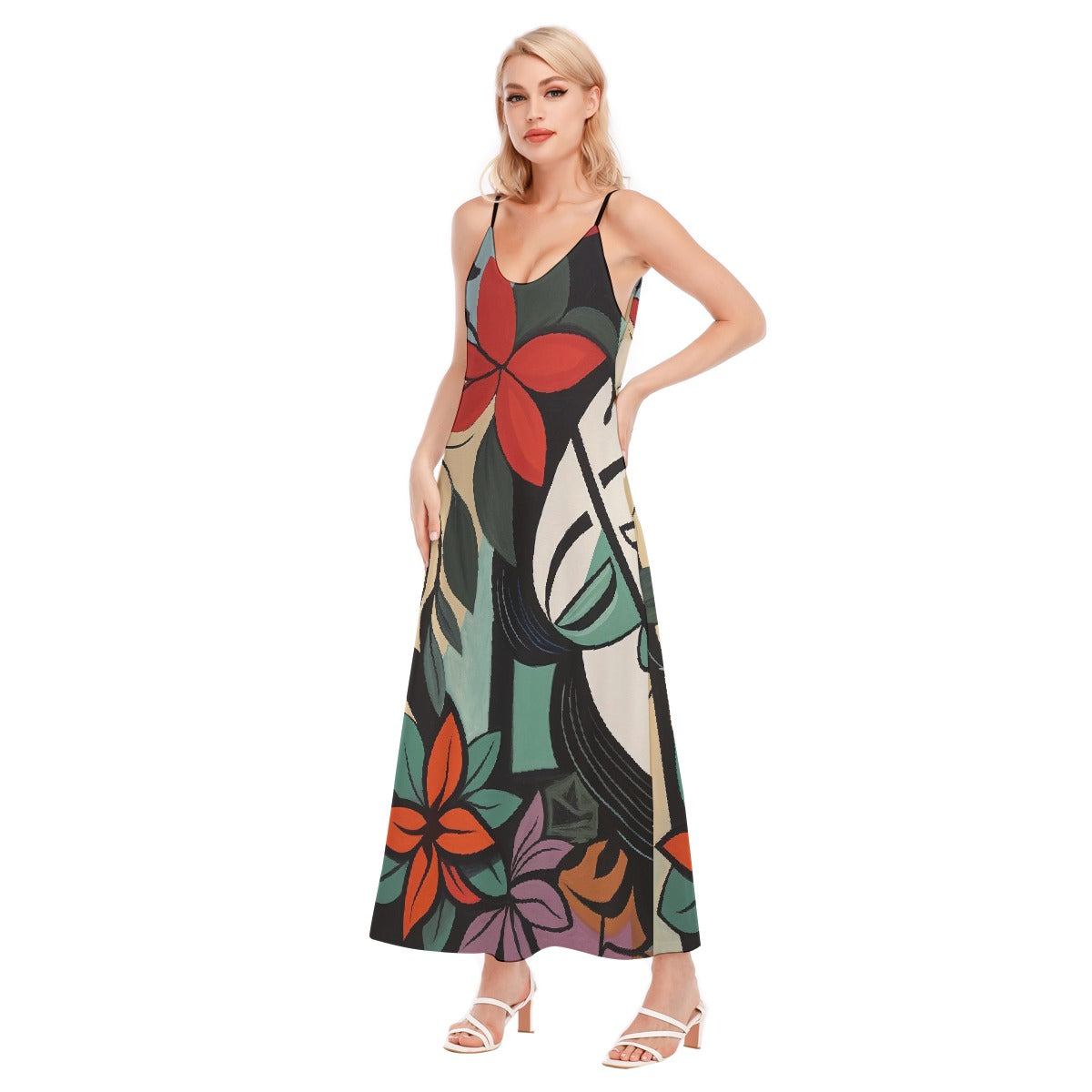 All-Over Print Women's Sling Dress