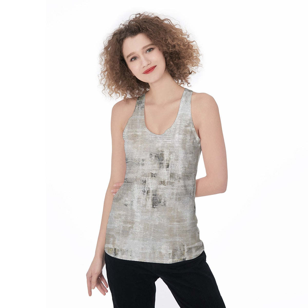 All-Over Print Women's Racerback Tank Top