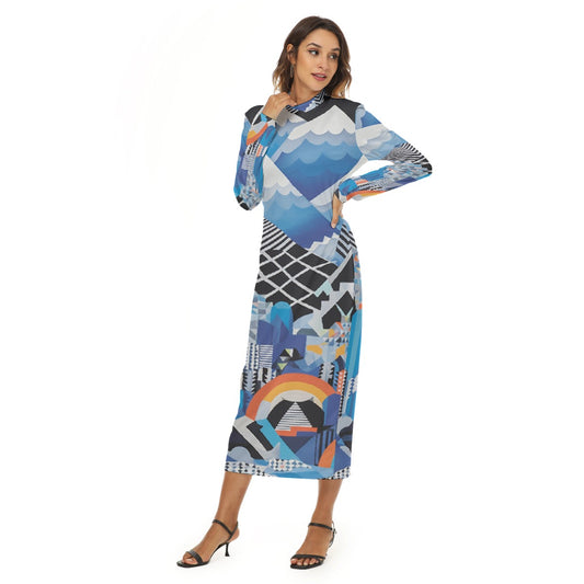 All-Over Print Women's Hip Dress
