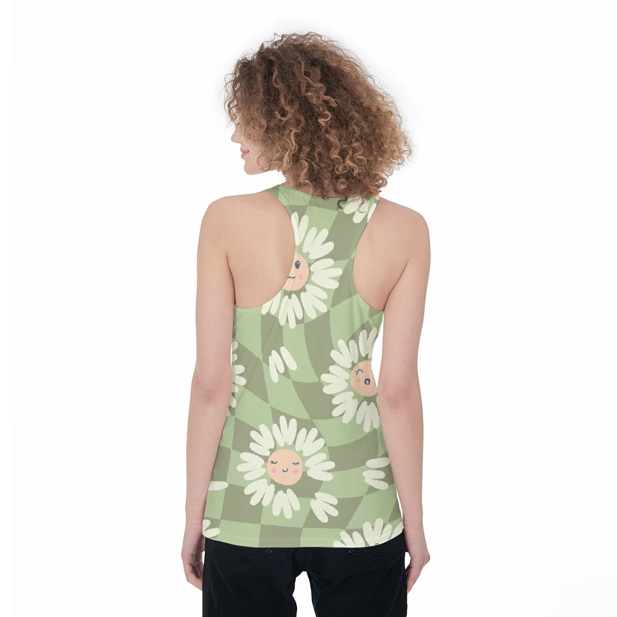 All-Over Print Women's Racerback Tank Top