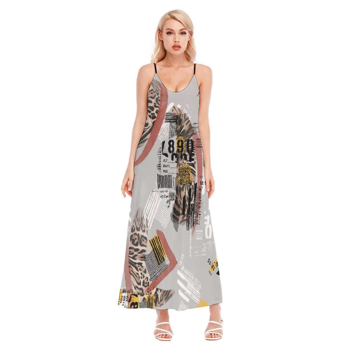 All-Over Print Women's Sling Dress