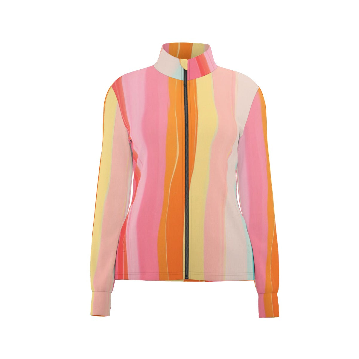 All-Over Print Women's Long Sleeve Thumbhole Jacket