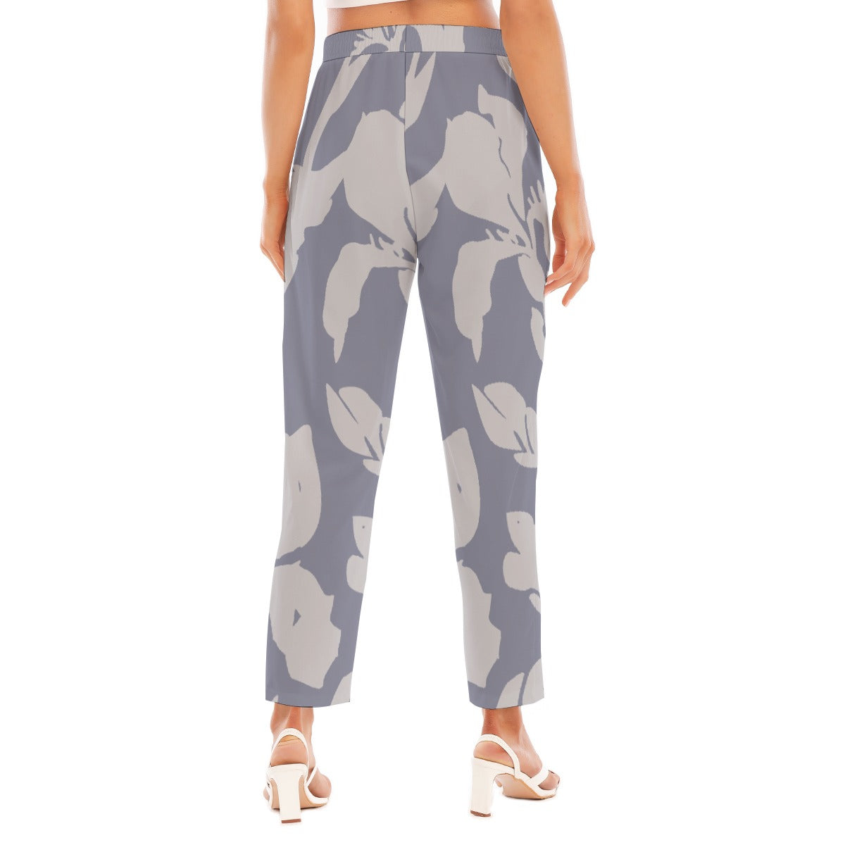 All-Over Print Women's Loose Straight-leg Pants