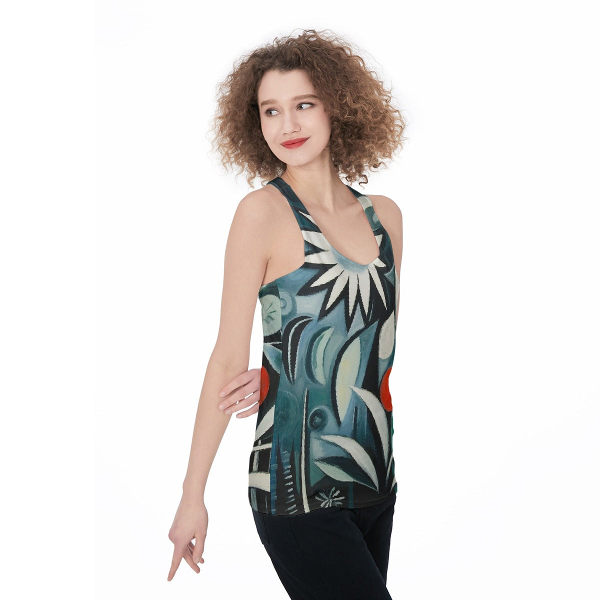 All-Over Print Women's Racerback Tank Top