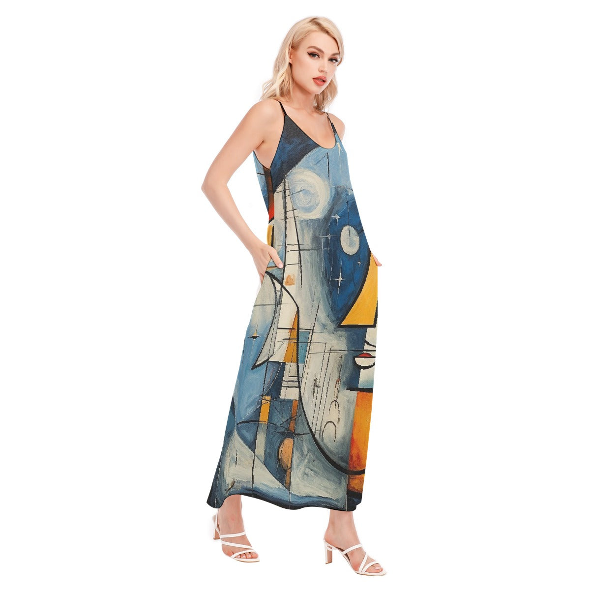 All-Over Print Women's Sling Dress