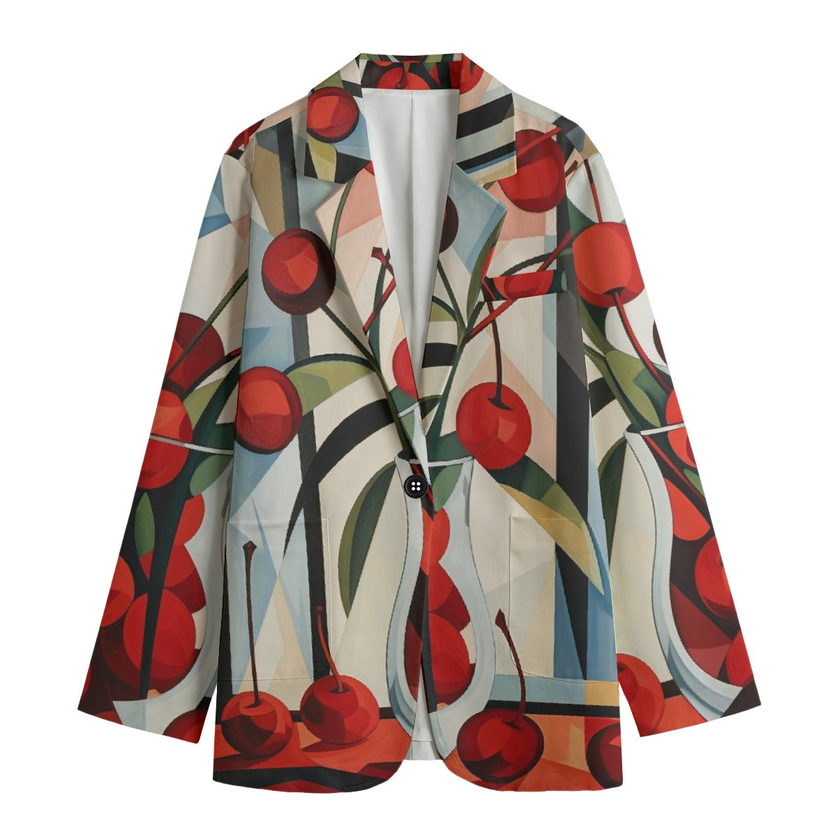All-Over Print Women's Leisure Blazer