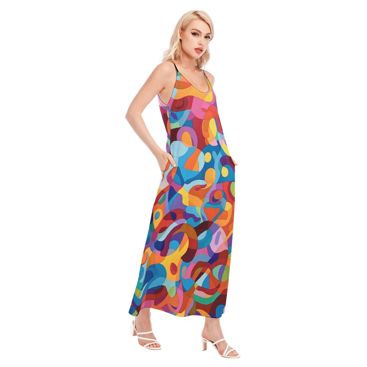 All-Over Print Women's Sling Dress
