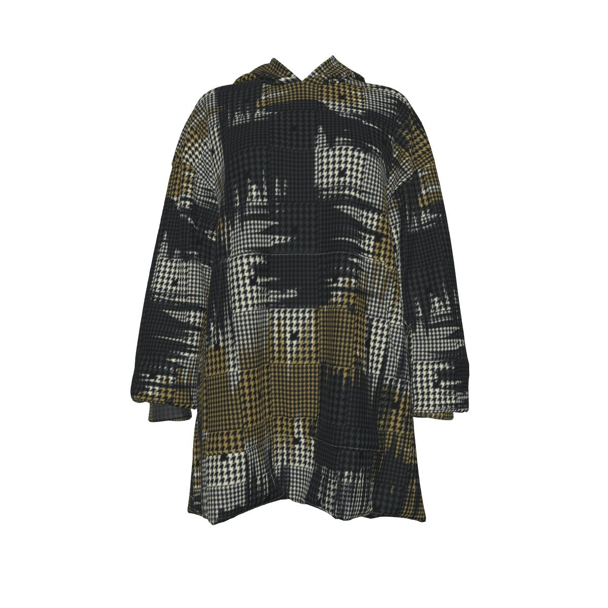 All-Over Print Women's Sherpa Fleece Hoodie Blanket