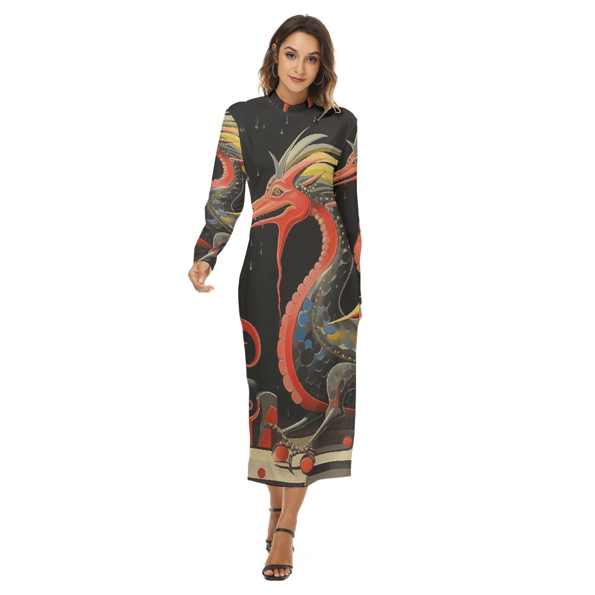 All-Over Print Women's Hip Dress