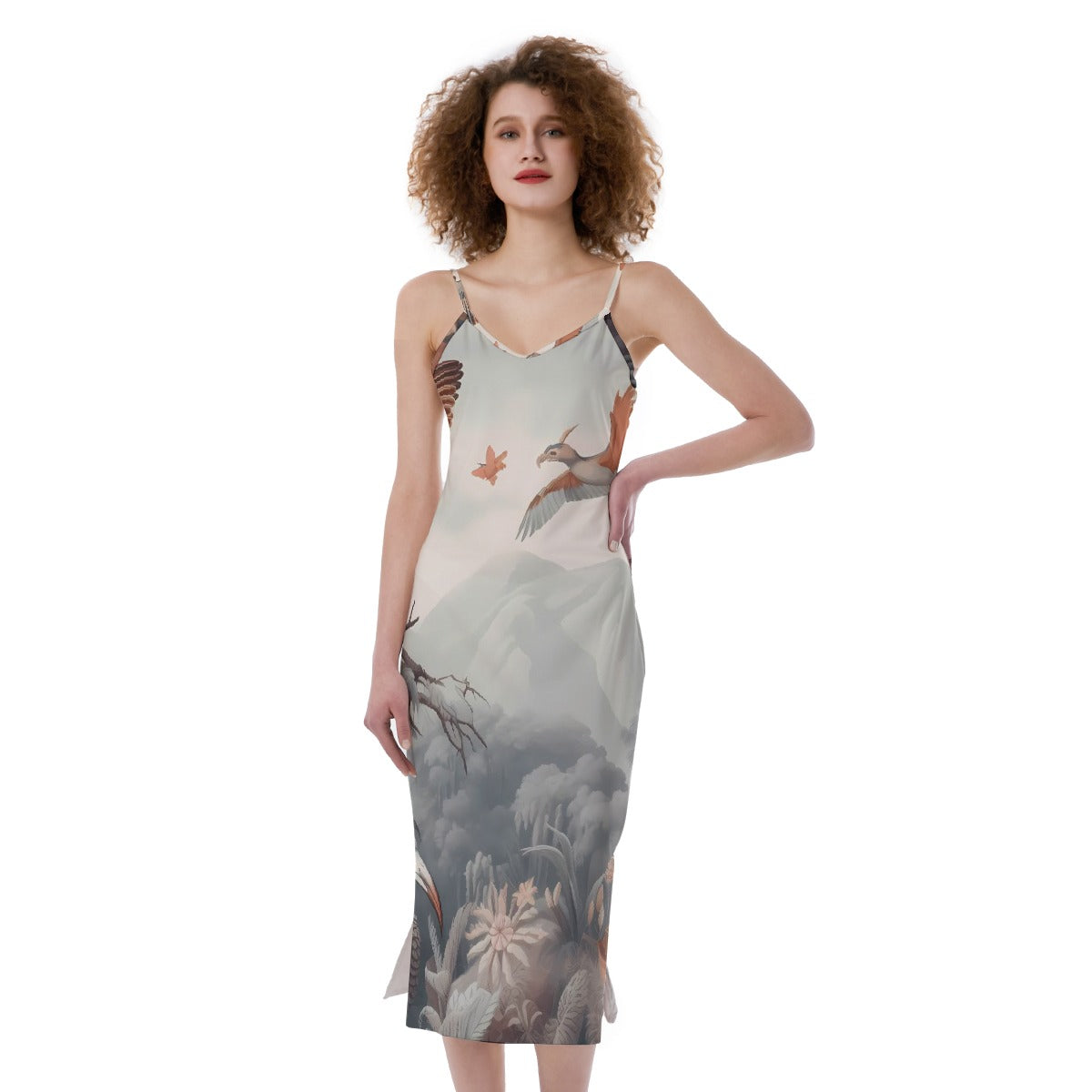 All-Over Print Women's Cami Dress