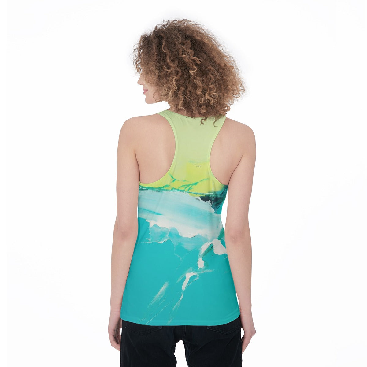 All-Over Print Women's Racerback Tank Top