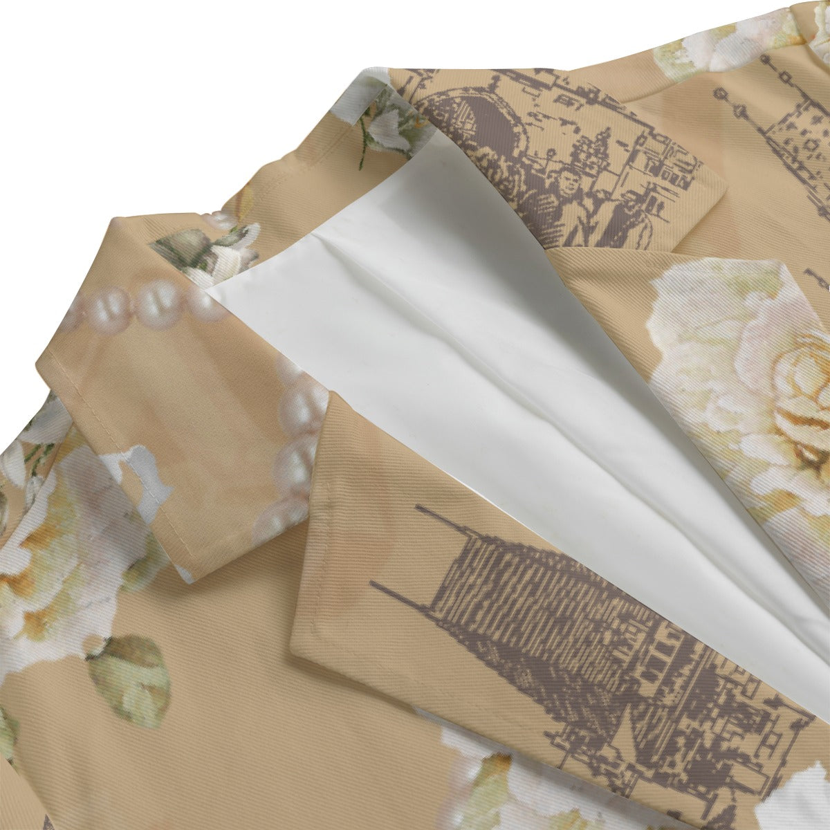 All-Over Print Women's Leisure Blazer