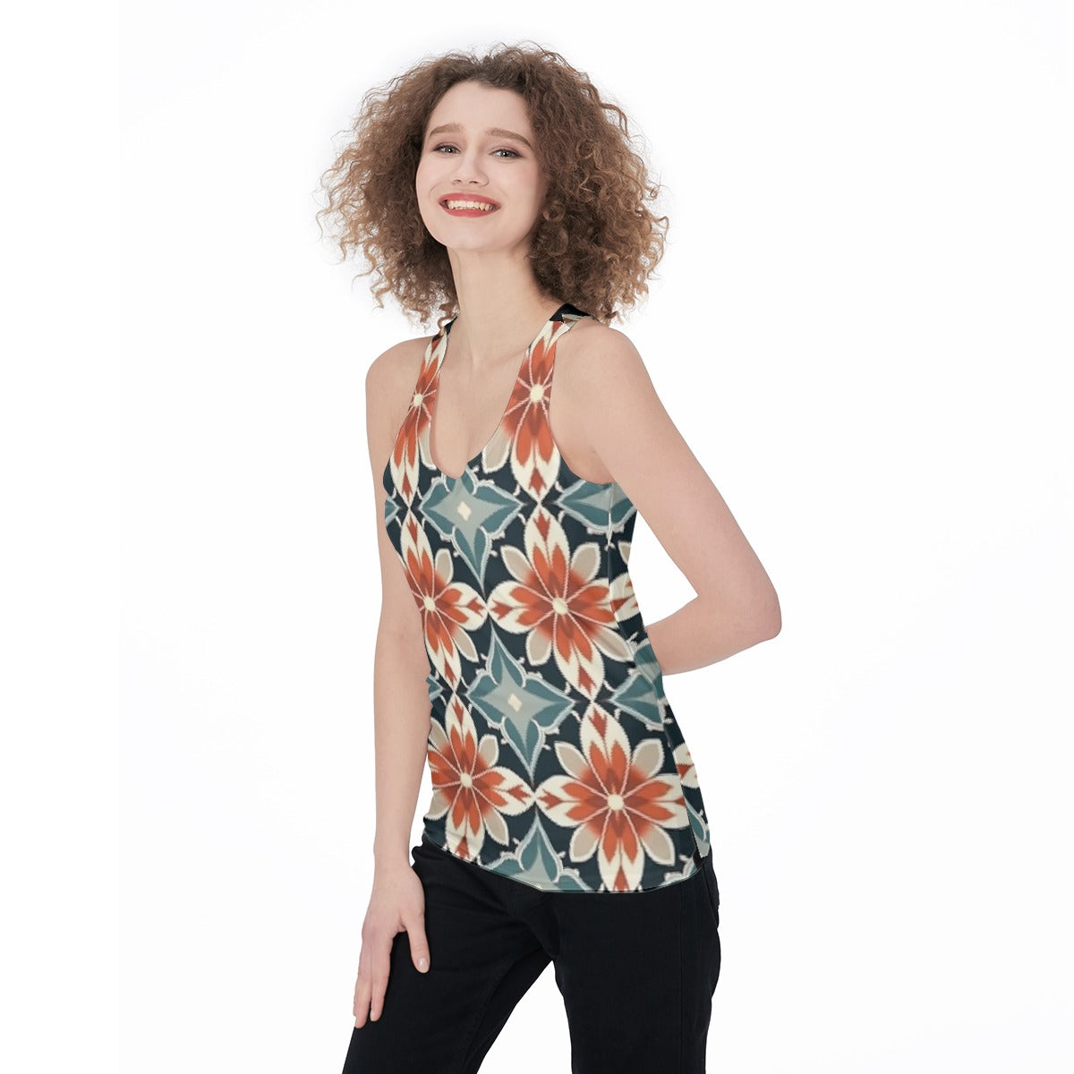 All-Over Print Women's Racerback Tank Top