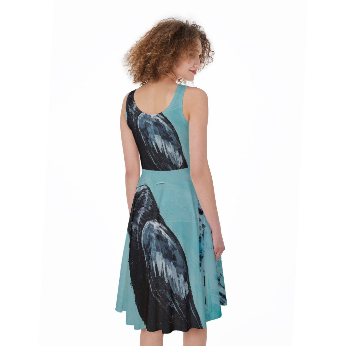 All-Over Print Women's Sleeveless Dress
