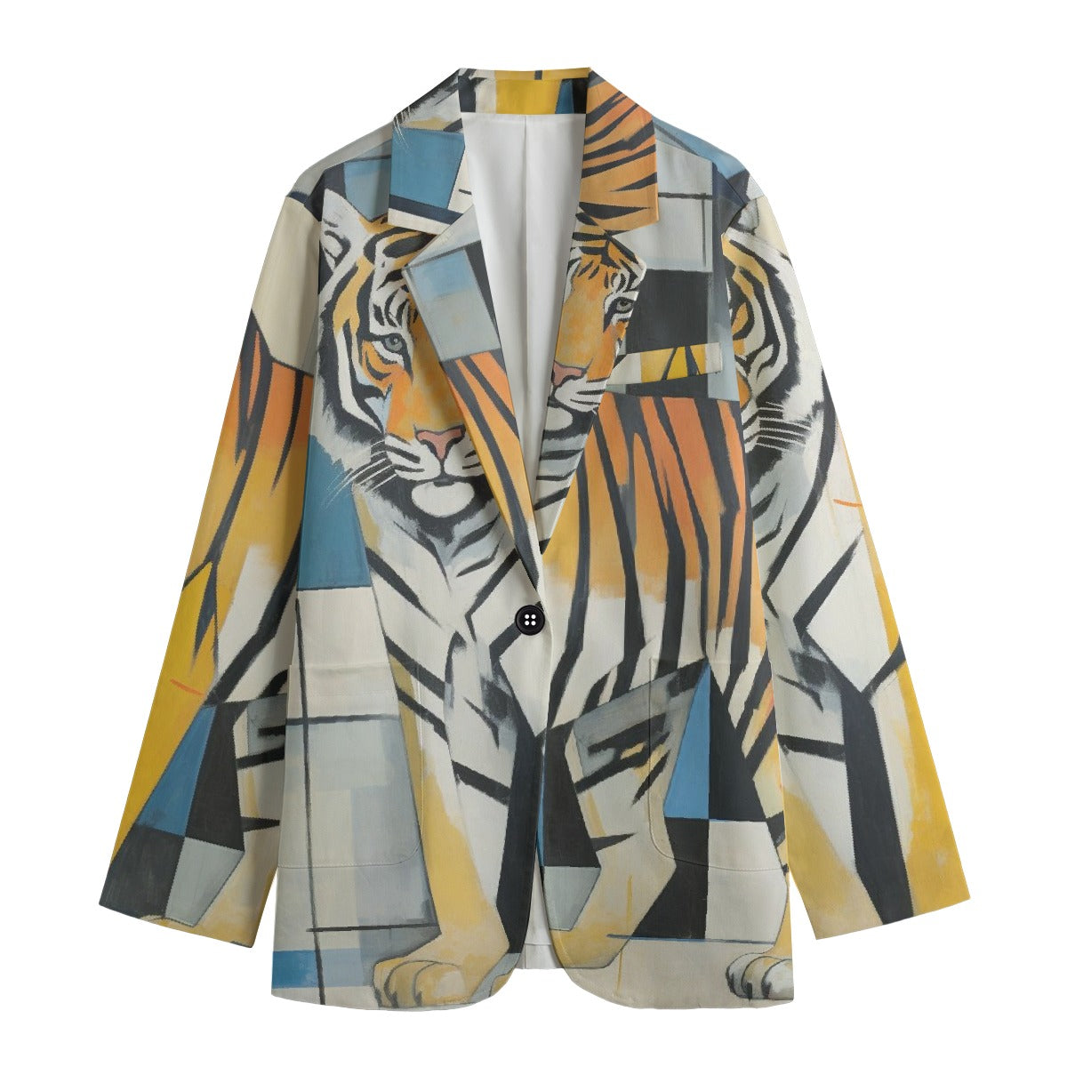 All-Over Print Women's Leisure Blazer