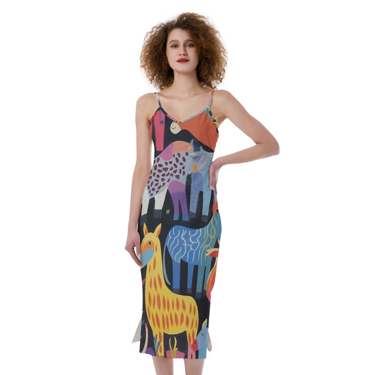 All-Over Print Women's Cami Dress