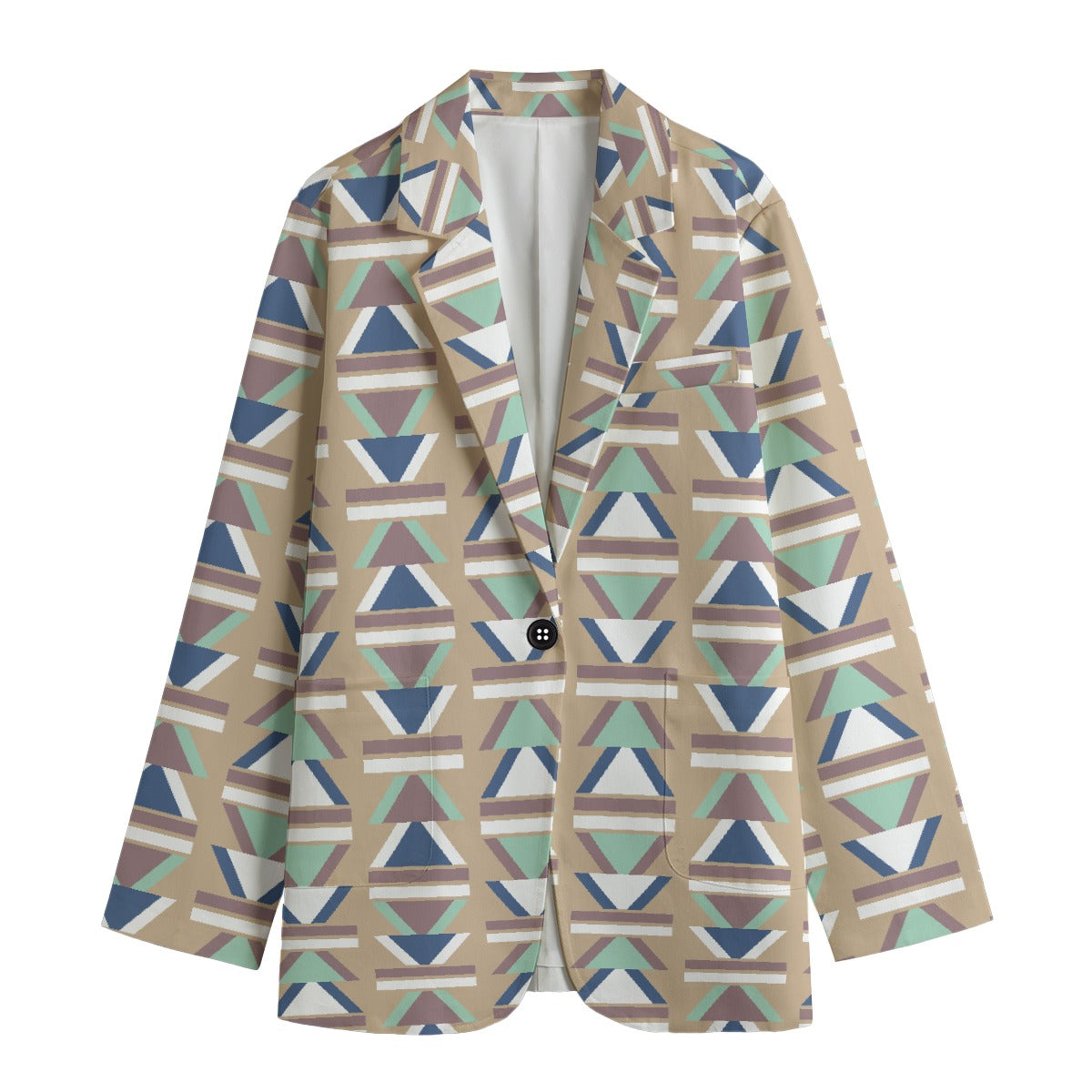 All-Over Print Women's Leisure Blazer