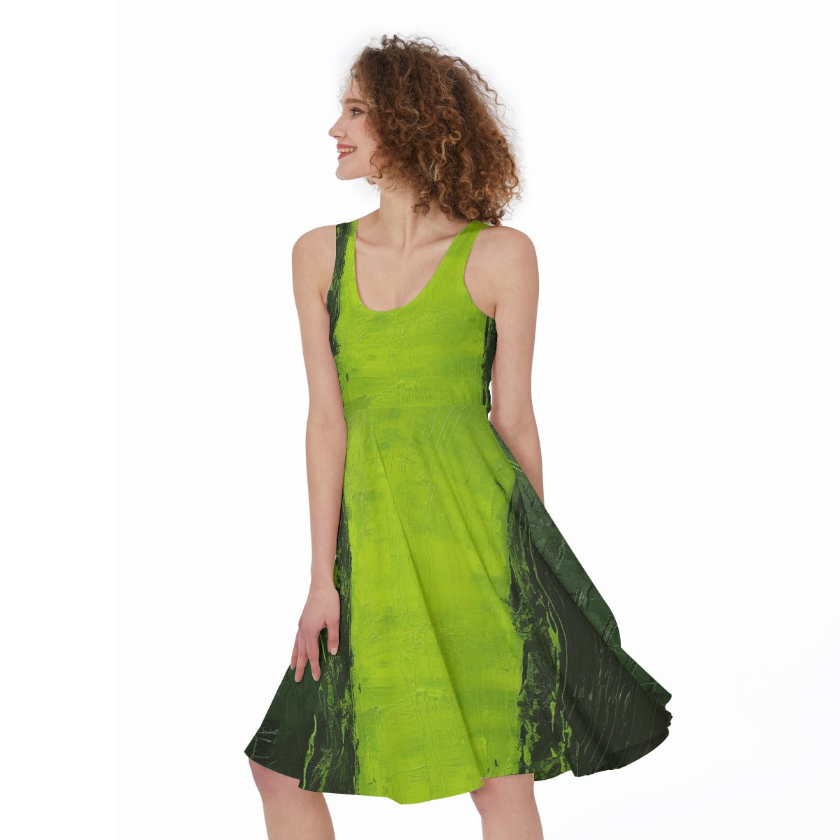 All-Over Print Women's Sleeveless Dress