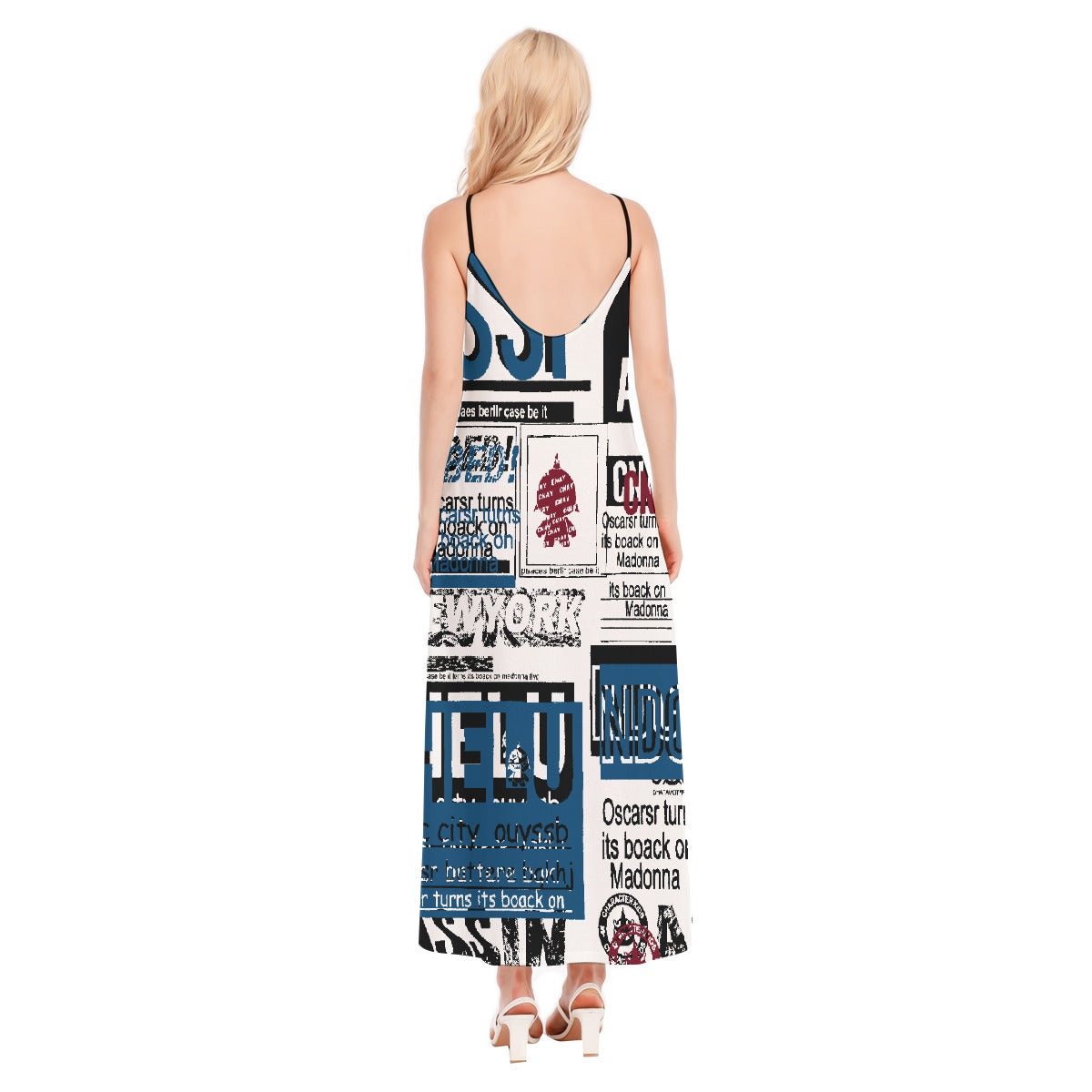 All-Over Print Women's Sling Dress