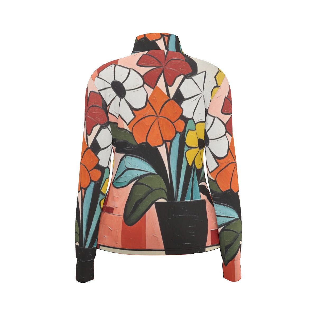 All-Over Print Women's Long Sleeve Thumbhole Jacket