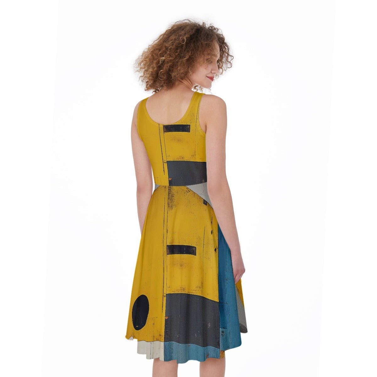 All-Over Print Women's Sleeveless Dress