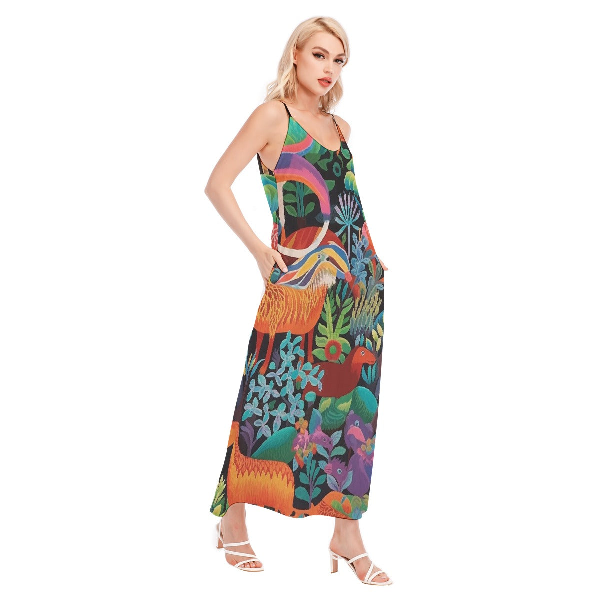 All-Over Print Women's Sling Dress