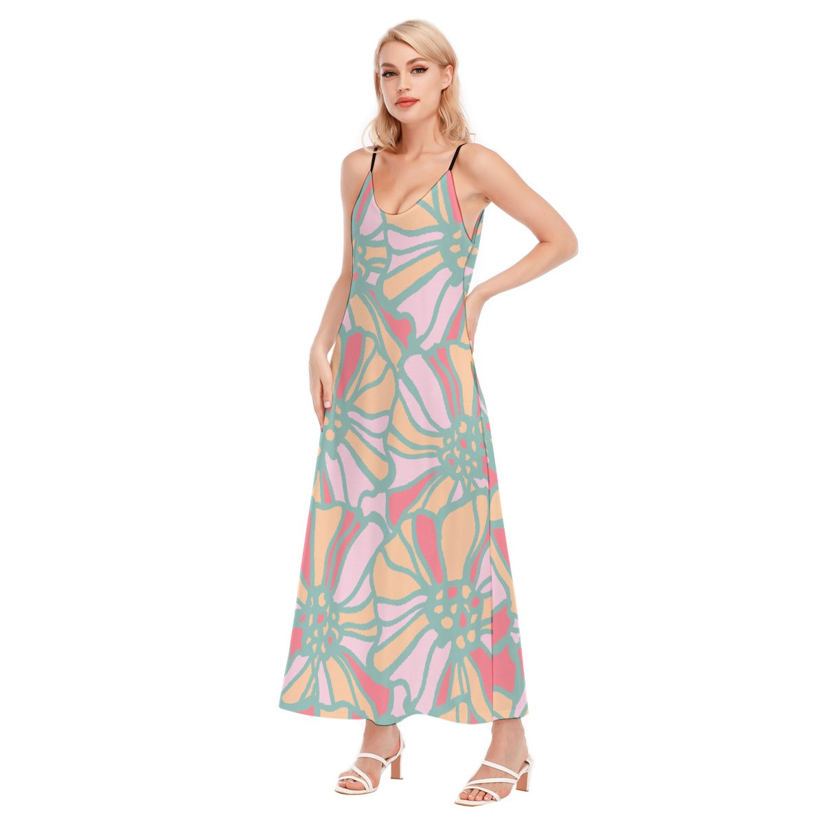 All-Over Print Women's Sling Dress