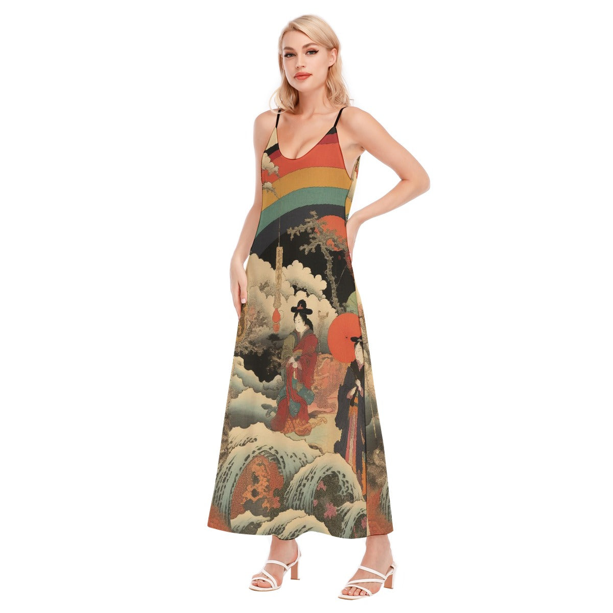 All-Over Print Women's Sling Dress