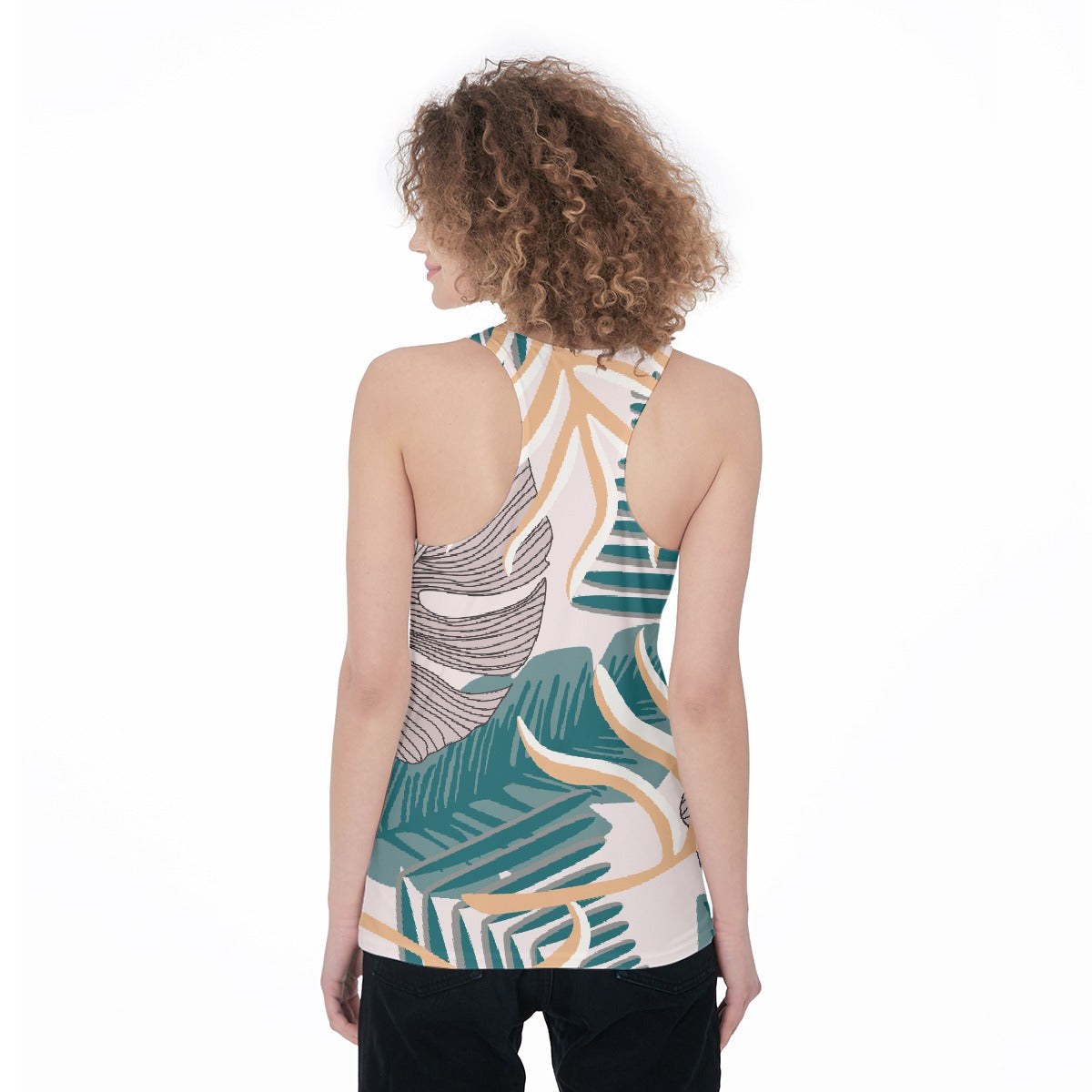 All-Over Print Women's Racerback Tank Top