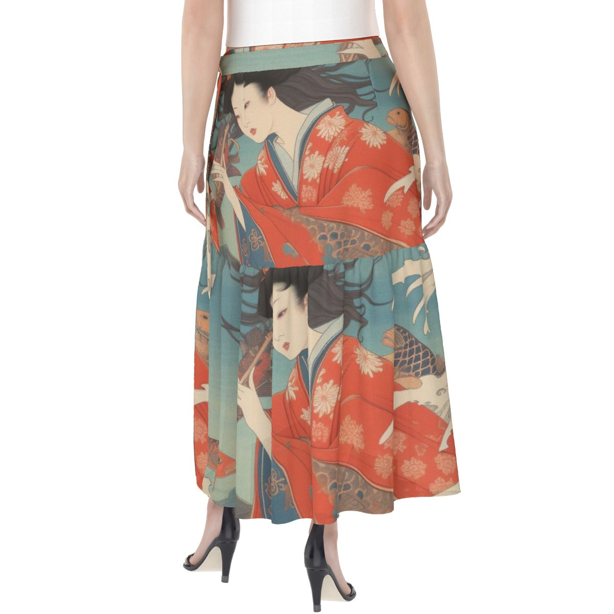 All-Over Print Women's Wrap Skirt