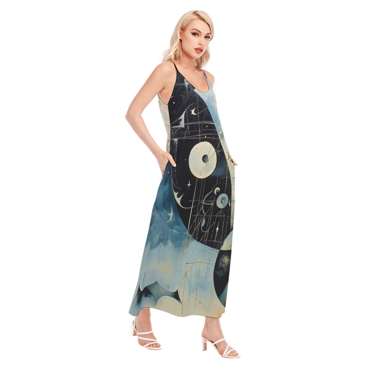 All-Over Print Women's Sling Dress
