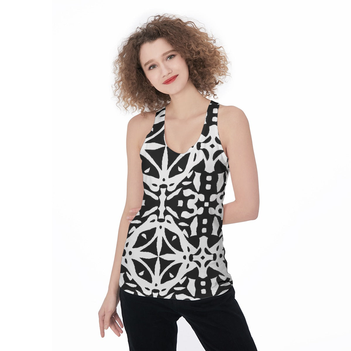 All-Over Print Women's Racerback Tank Top