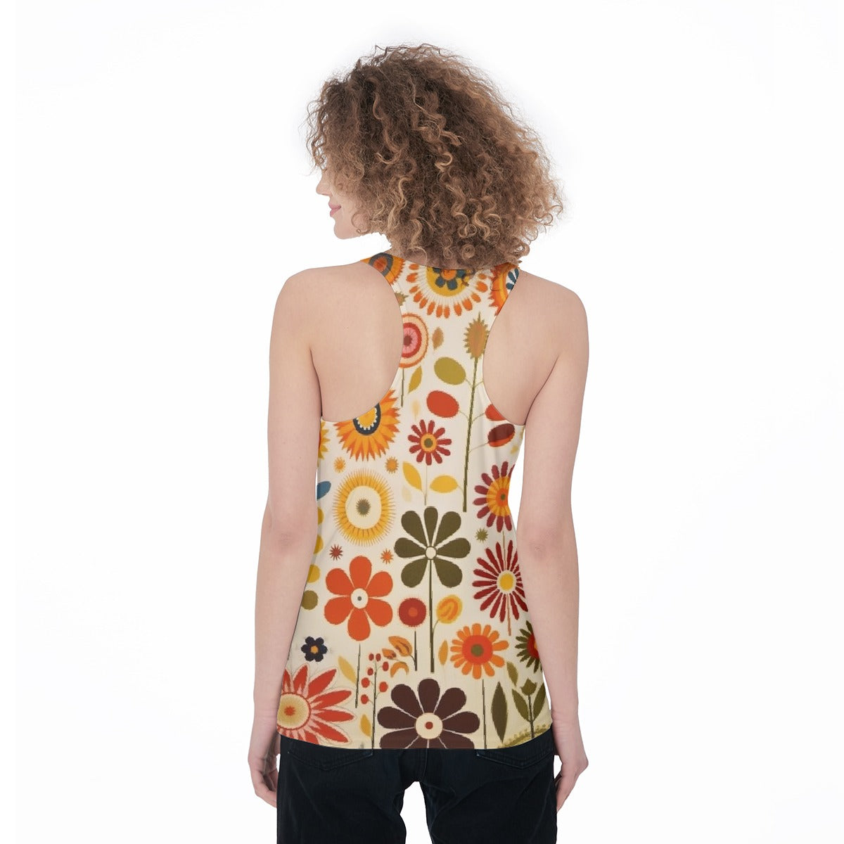 All-Over Print Women's Racerback Tank Top