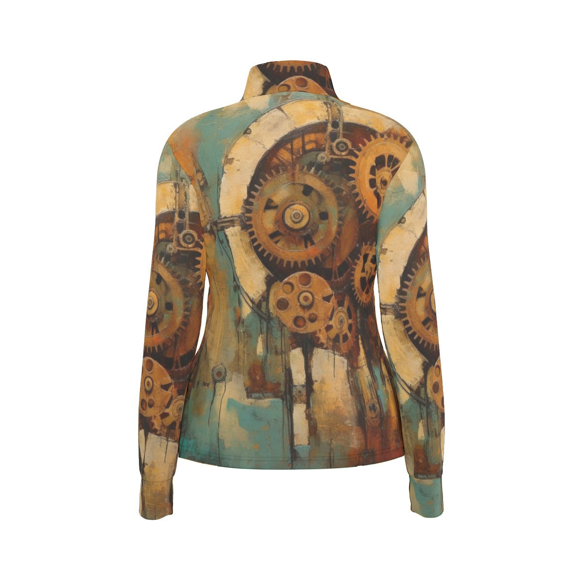 All-Over Print Women's Long Sleeve Thumbhole Jacket