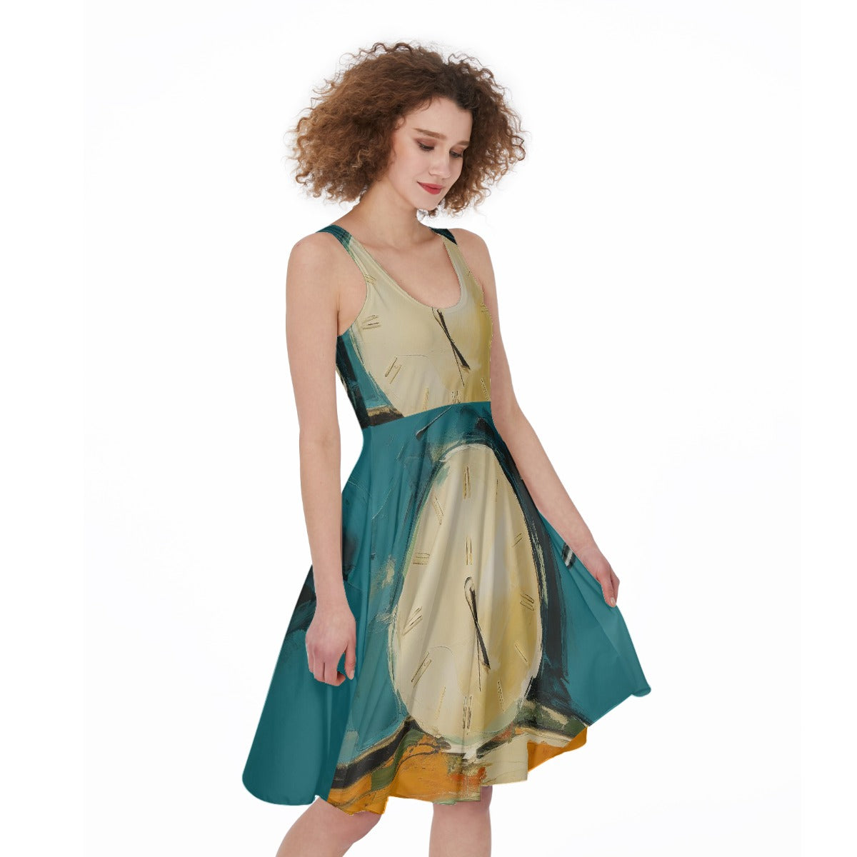 All-Over Print Women's Sleeveless Dress