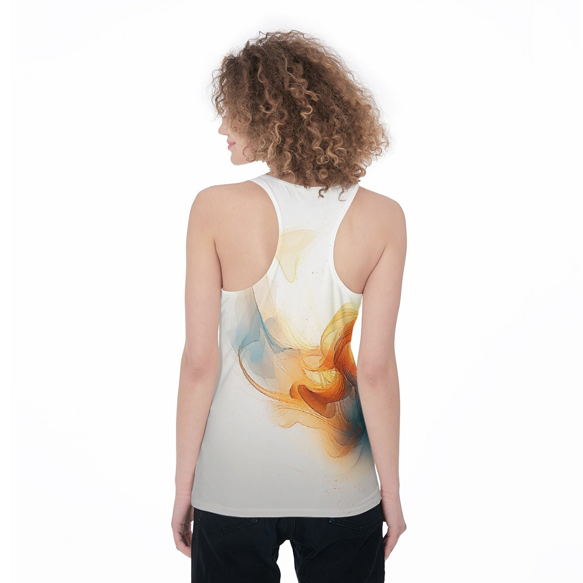 All-Over Print Women's Racerback Tank Top