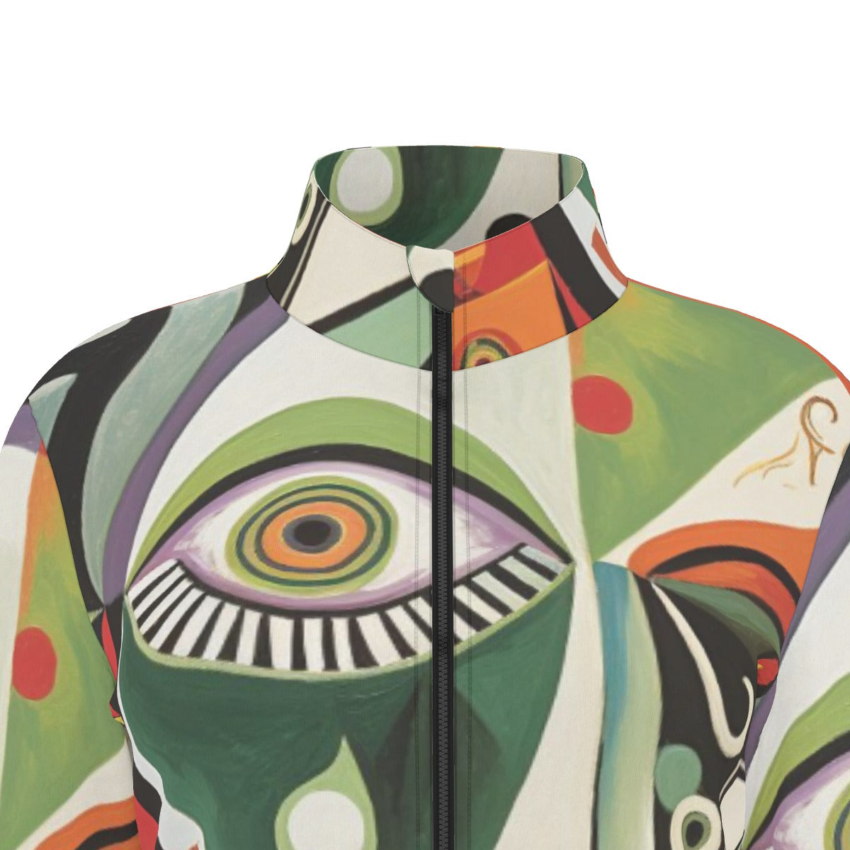 All-Over Print Women's Long Sleeve Thumbhole Jacket