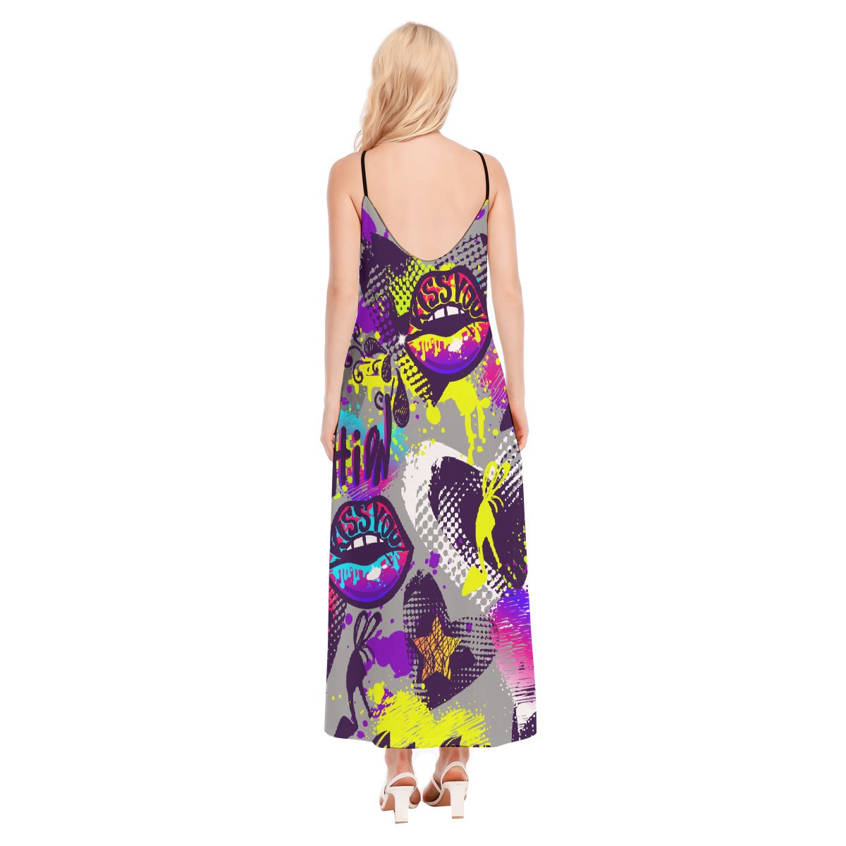 All-Over Print Women's Sling Dress