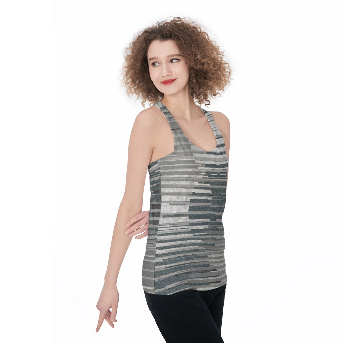 All-Over Print Women's Racerback Tank Top