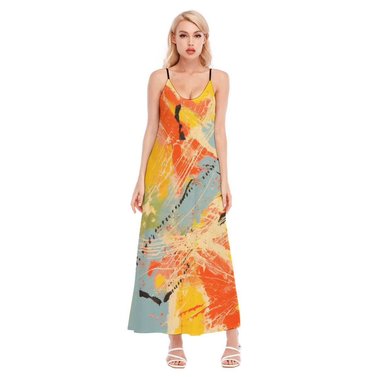 All-Over Print Women's Sling Dress